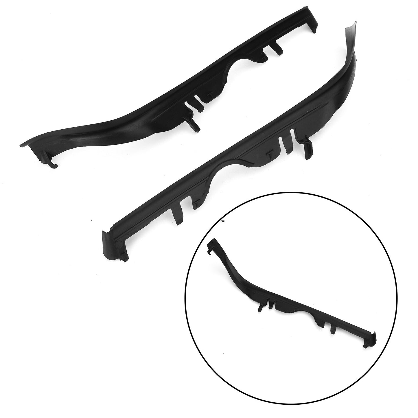 ya 1 8.5.2 L+R Pair Upper Headlight Headlamp Gaskets Sealing Strip For 5 E39 99-03