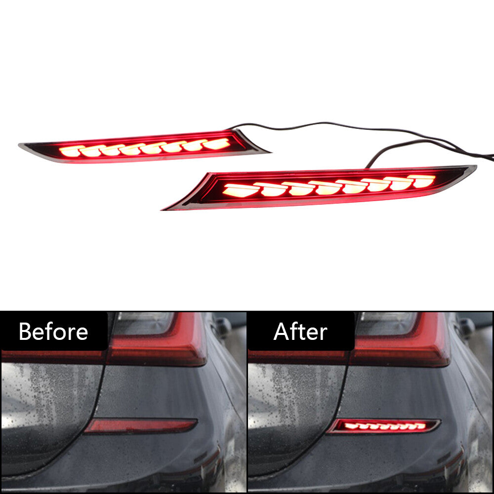 ya 13 5.27.2 Fog Lamp Brake Light Dynamic Turn Signal Reflector for BMW G20 G28 330i 340i