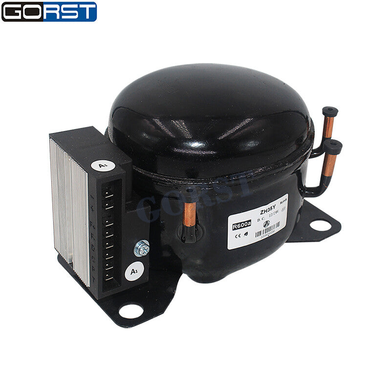 ya 5 8.7 Car Refrigeration Air Compressor Fridge zer Marine Solar R600a 12V 24V