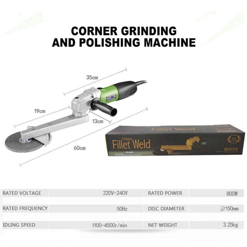 ya 26 8.1 Polishing Machine Welding MachineStainless Steel Corner Grinding Machinea