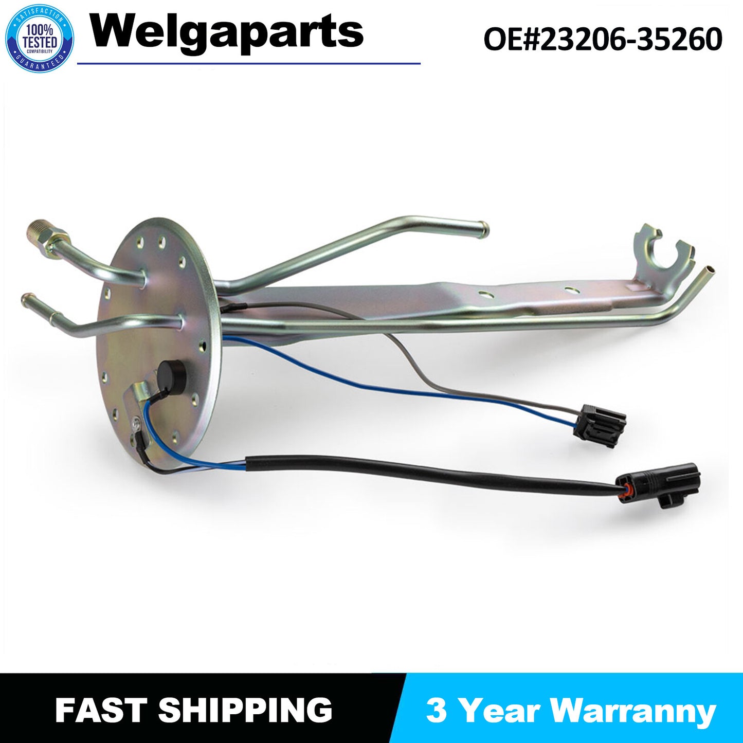 ya 27 7.2 1xFuel Pump Hanger Sender Bracket 23206-35260 for TOYOTA 92-95 Pickup X-Cab 4WD