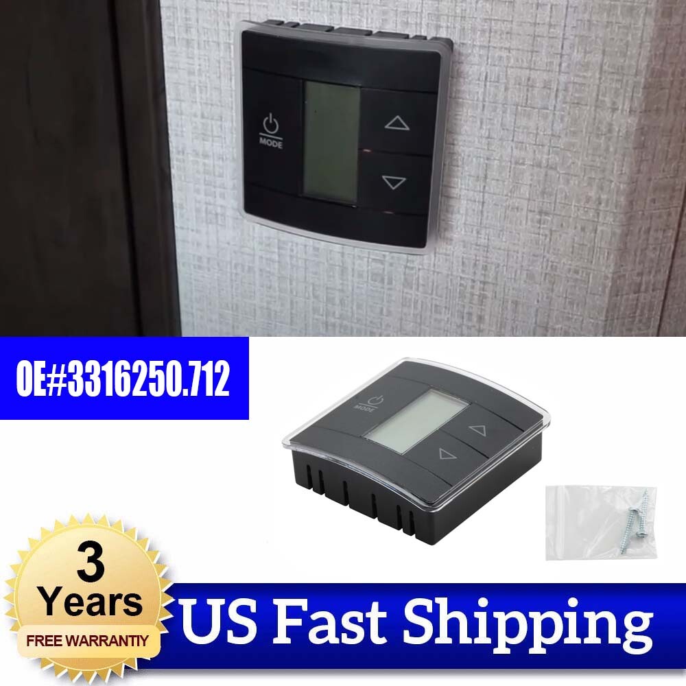 ya 10 5.28.2 1x 3316250.712 RV Single Zone Wall Thermostat For Dometic RV/Camper conditioner