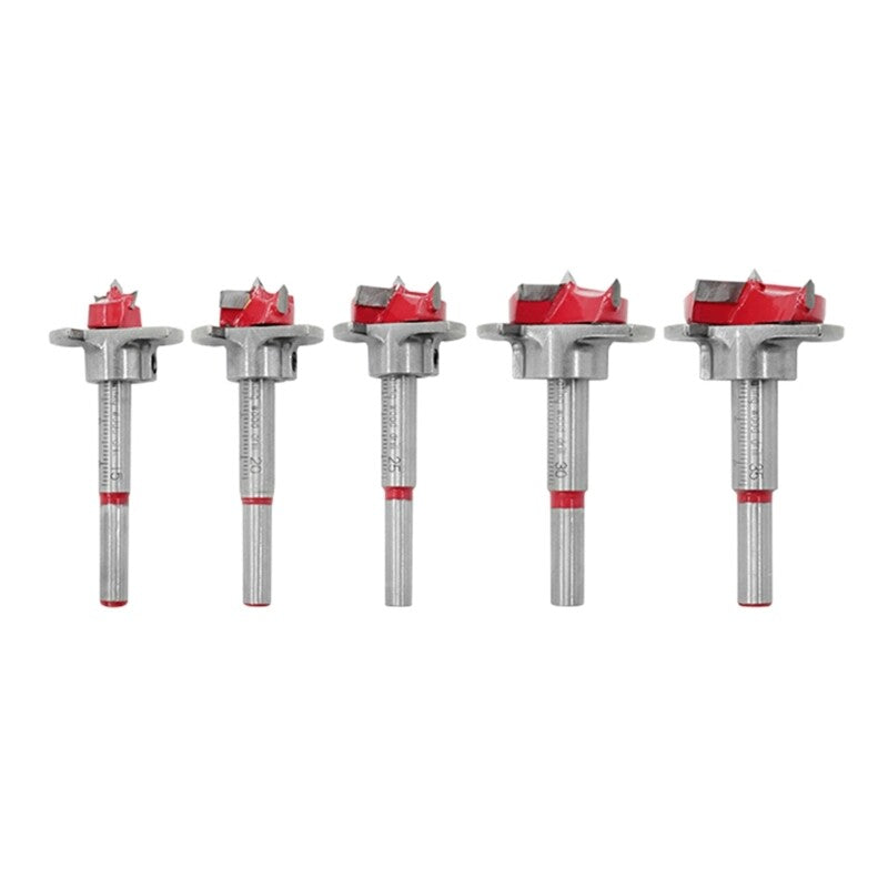 ya 25 Pack of 5 Drill Bit Set Convenient Efficient Cabinet Hinge Opener Adjustable