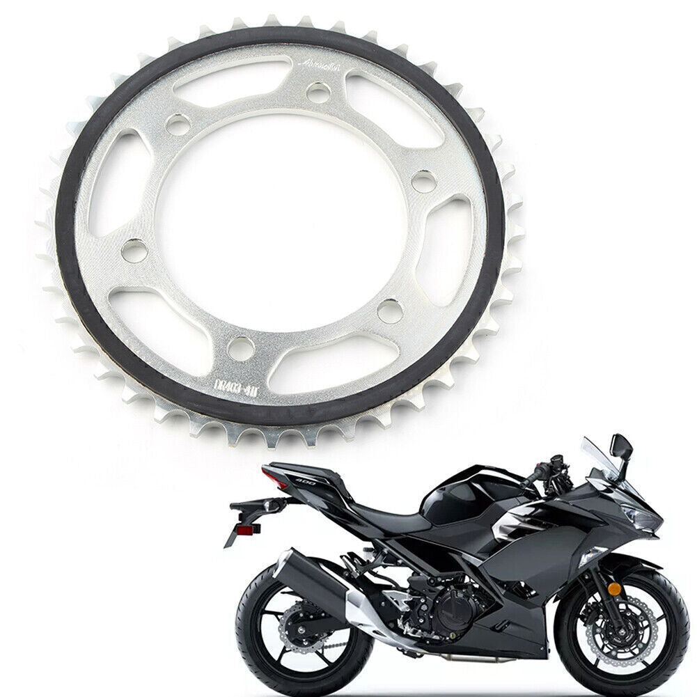ya 2 6.26.2 Rear 41T Motor Engine Chain Drive Sprocket Set Fit for Kawasaki 400 2018