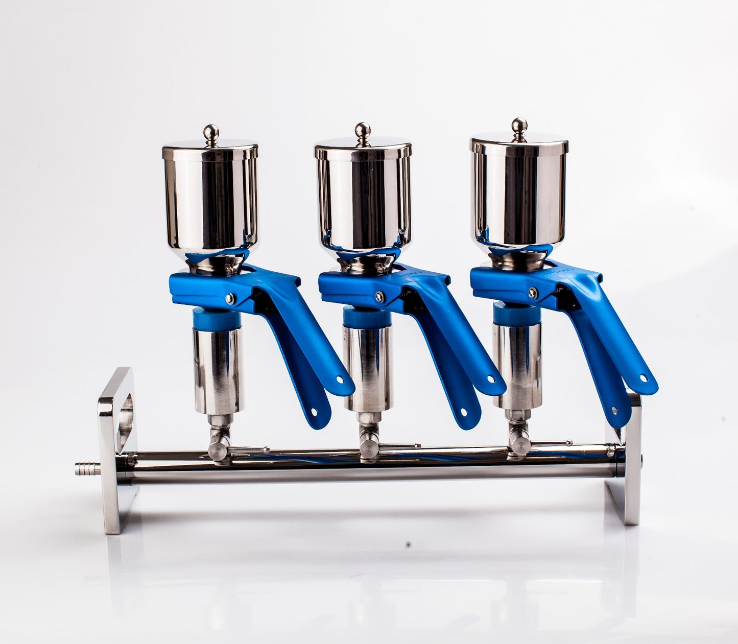 3-Branch Vacuum Filtration Manifolds Apparatus 316L Stainless Steel Funnel t