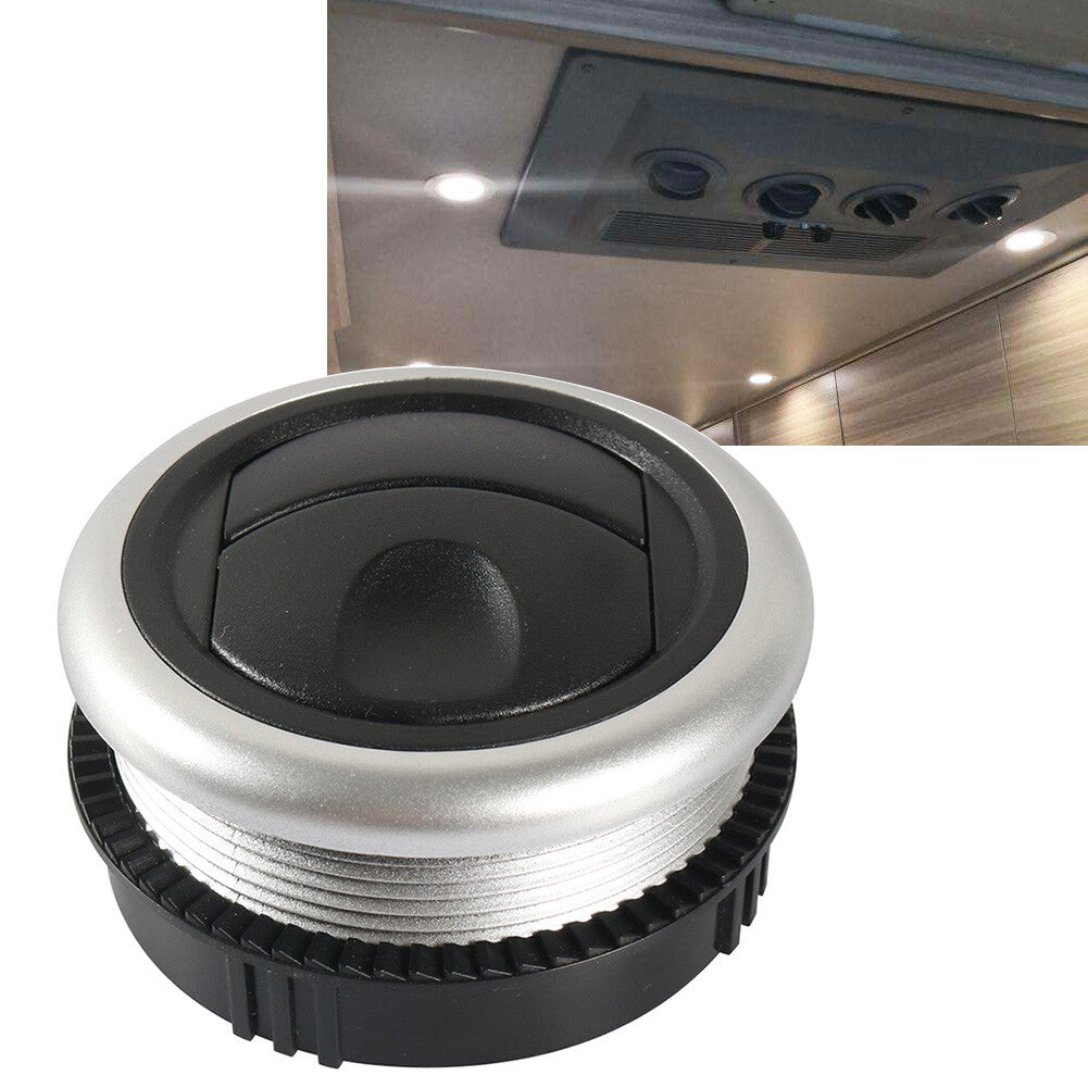 ya 2 6.26 Round Rotating Air Conditioning Air Vent Ventilation Outlet Fit RV Boat Bus Car