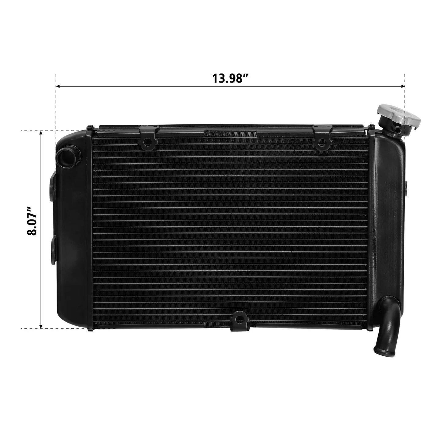 ya 5 8.7 Radiator Cooler Cooling Fit For Kawasaki Vulcan S 650 EN650 ABS 2015-2024 2016