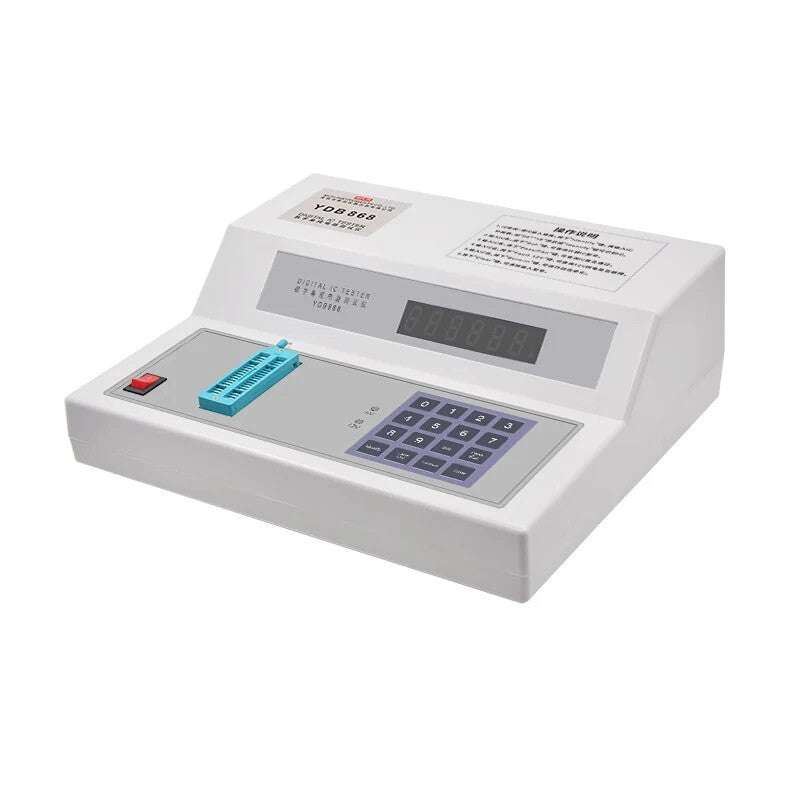 YBD-868 Digital IC Tester YBD868 Integrated Circuit Tester 40-pin ZIF Socket