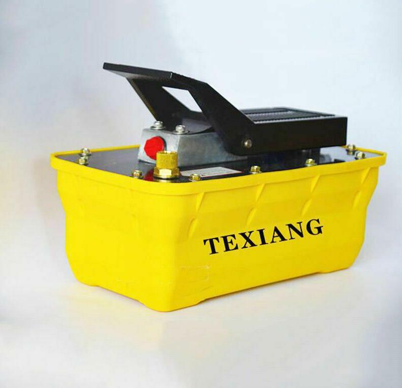 2.3L Girder Correction Pneumatic Hydraulic Foot Pump Air-driven Hydraulic Pump