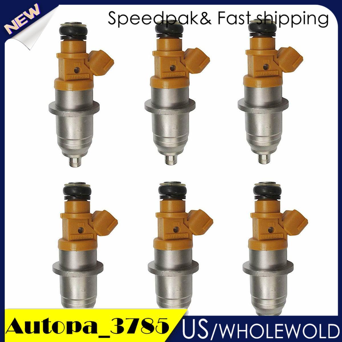 ya 27 7.20 6 Pcs Fuel Injector For 2003 up for Yamaha Outboard HPDI 250 300HP 60V-13761-00-00