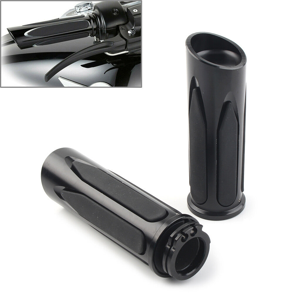 ya 5 8.7 Handlebar Hand Grips Pair for Harley Touring Road Electra Glide Softail Breakout
