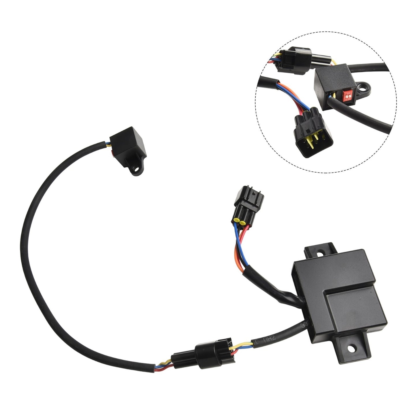 ya 5 8.7 CDIRev for IGNITION Box for for Suzuki LTZ50 Speed Limiter Removal Black Color