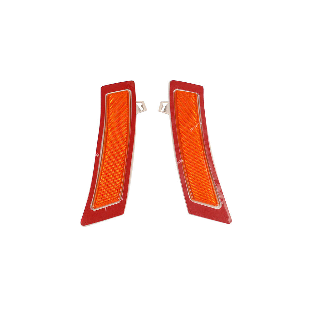 ya 3 6.25.3 2Pcs L +R Side Bumper Cover Marker Cover Reflector for BMW E70 for X5 35ix 35dx 50ix