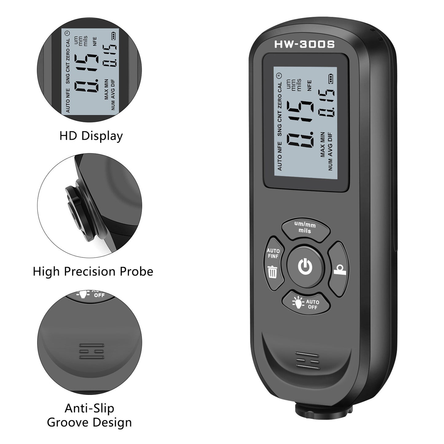ya 26 8.1 Automotive Paint Coating Thickness Gauge Paint Film Gauge High Pisiona