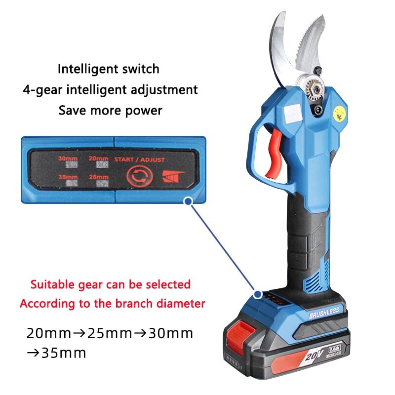 ya 25 20V Electric Pruning Shears hargeable Garden uit Tree Electric Pruner