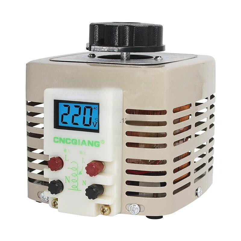 Digital Voltage Adjustable Regulator Transformer 500w 220v Single-phase 0-250V