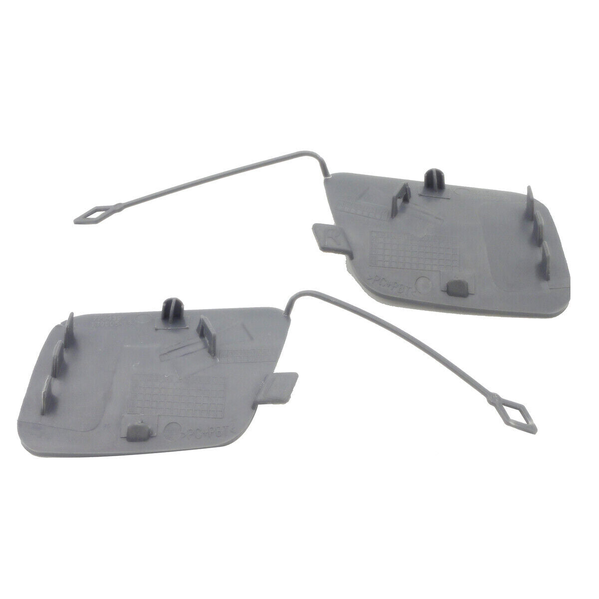 ya 5 8.7 1Pair Rear Bumper Tow Hook Cover Eye Cap 51127378573/74 Fit for BMW X5 F15 2014
