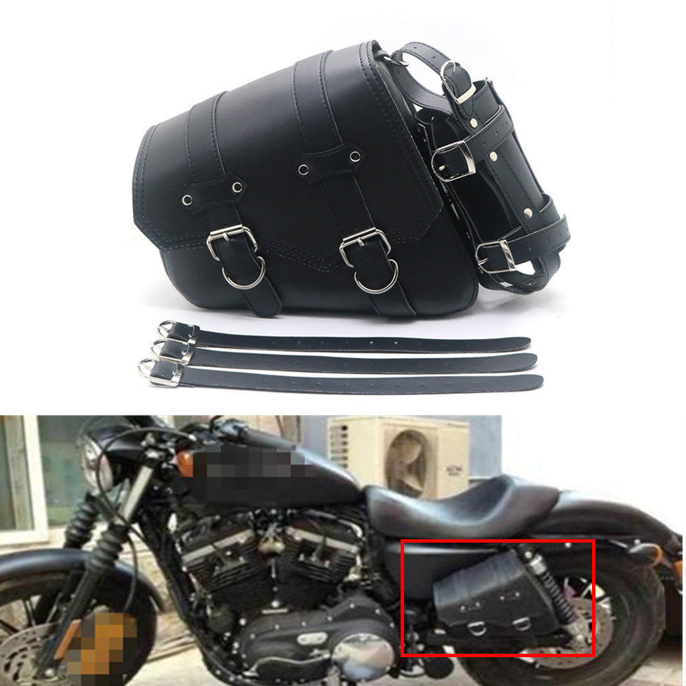 ya 11 6.5 Left Side Swing Arm Bag Motorcycle Saddle Bag Tool Bags for Harley Sportster 883