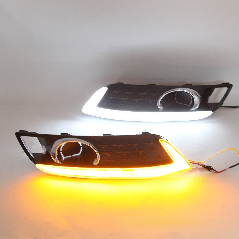 ya 1 8.5.2 LED front bumper fog lights suitable for modern Venue 2018-2022 daytime running lights