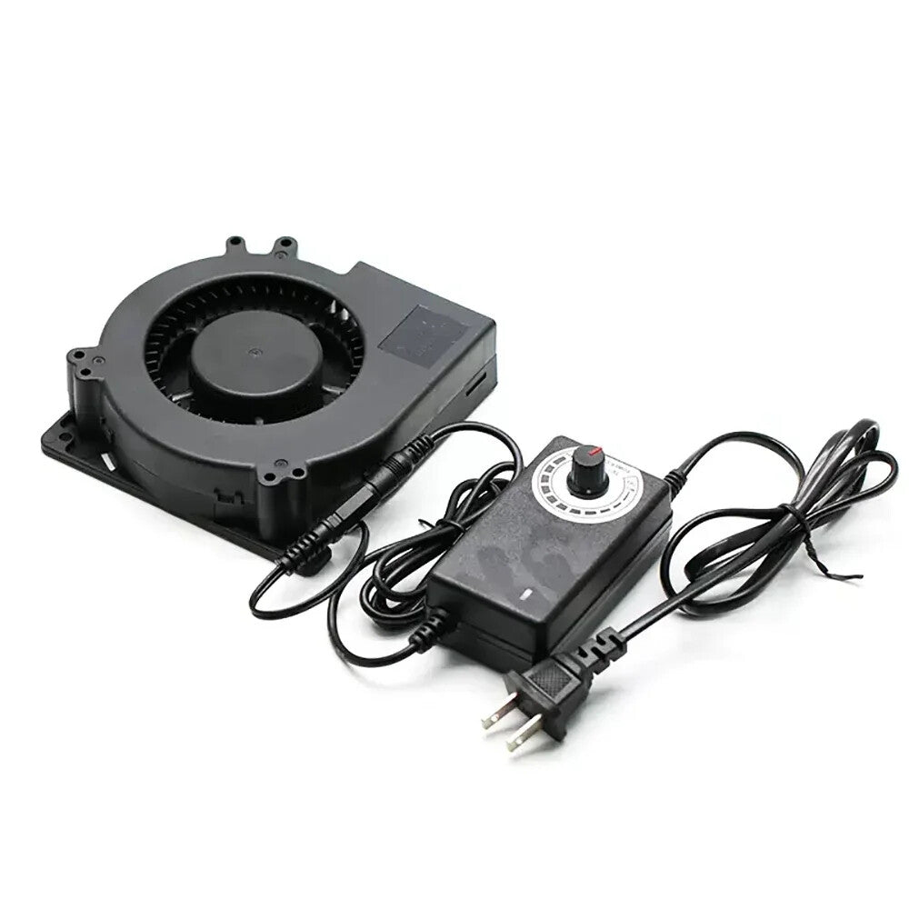 Speed-regulated High Airflow Grill Turbo Blower DC Centrifugal Cold Air Fan