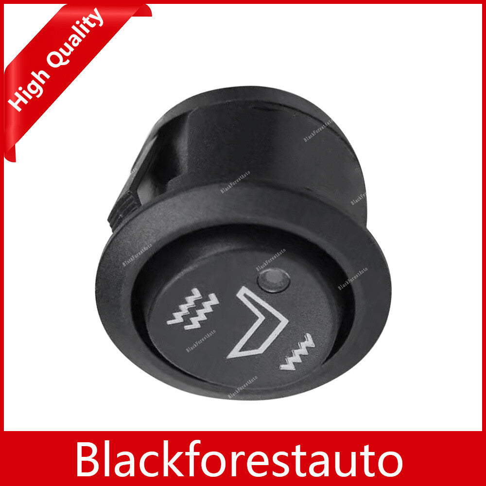 ya 12 5.22 Carbon Fiber Round Switch For Universal Heated for Seat Heater Kit Car Cushion