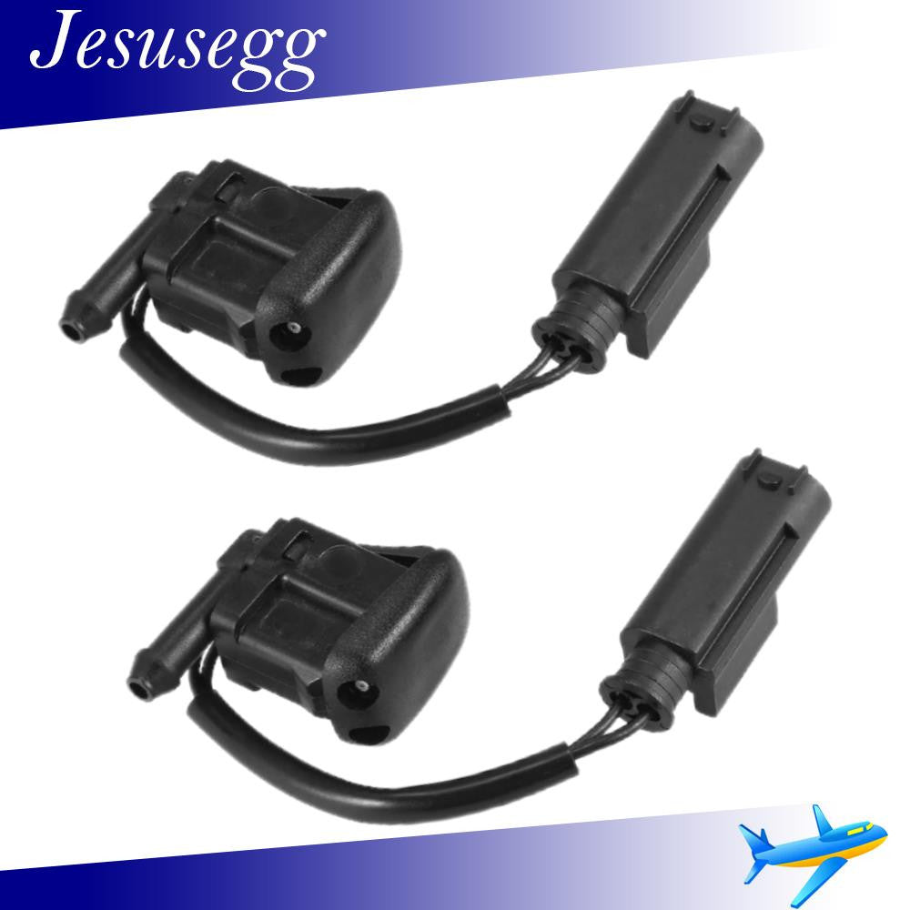 ya 13 2 Pieces Windshield Washer Nozzle Heated for 5 Series E39 525i 528i 530i 540i M5