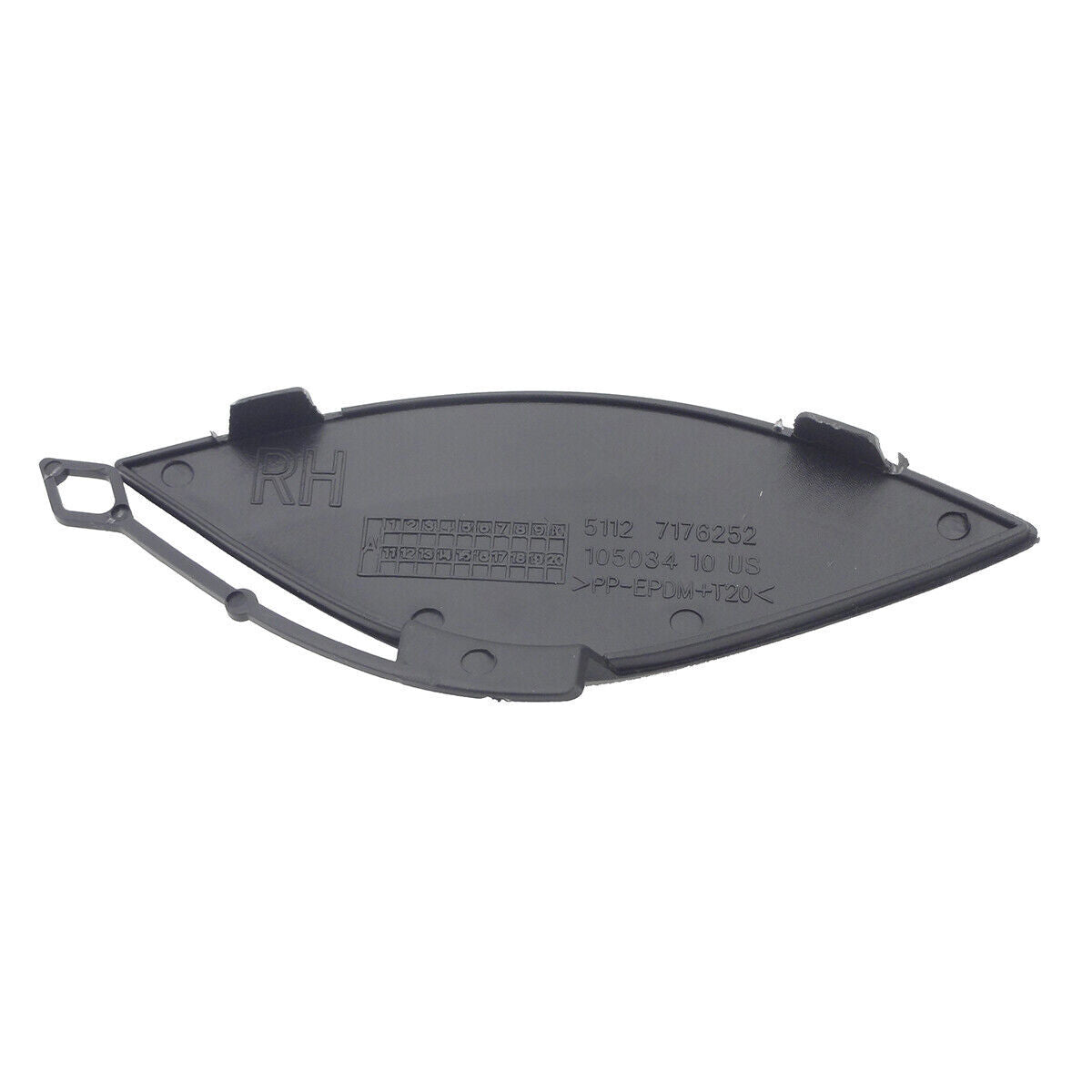 ya 2 6.26.2 Right 51127176252 Rear Bumper Tow Trailer Hook Cover for BMW X6 E71 2008-2011