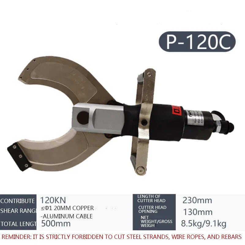 ya 26 7.28.3 Split Opening Type Hydraulic Cable Cutter P-120C/135C/150C Electric Cable Cuttera