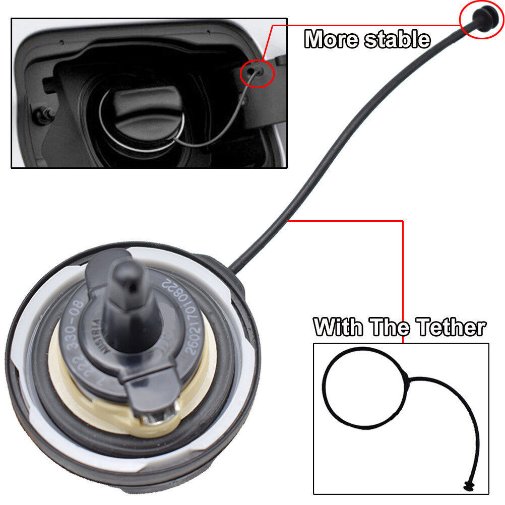ya 1 6.30 for BMW 1 Series 3 X1 E60 E90 E92 E91 E93 E84 tank lock fuel cap retaining belt