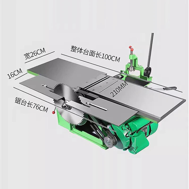ya 26 8.1 Efficient and Durable Multifunctio l Woodworking Table Planer Saw Planera