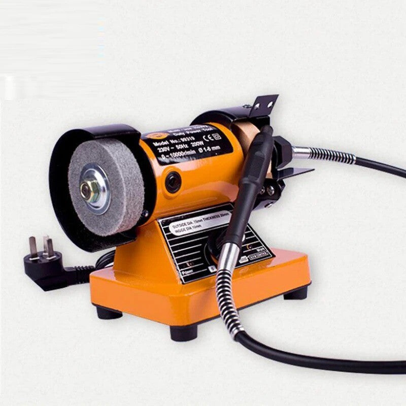 ya 17 Household Diy Polishing Machine Micro Desktop Polishing Lathe Electric Grinder