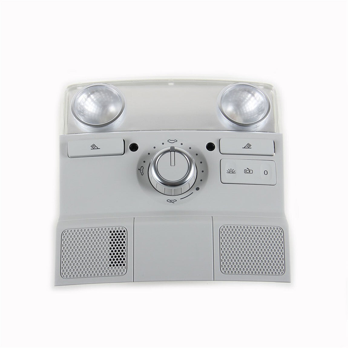 ya 1 6.30 Gray Rear Interior Roof Reading Light Knob Chrome Fit for VW for Golf 2004--2013