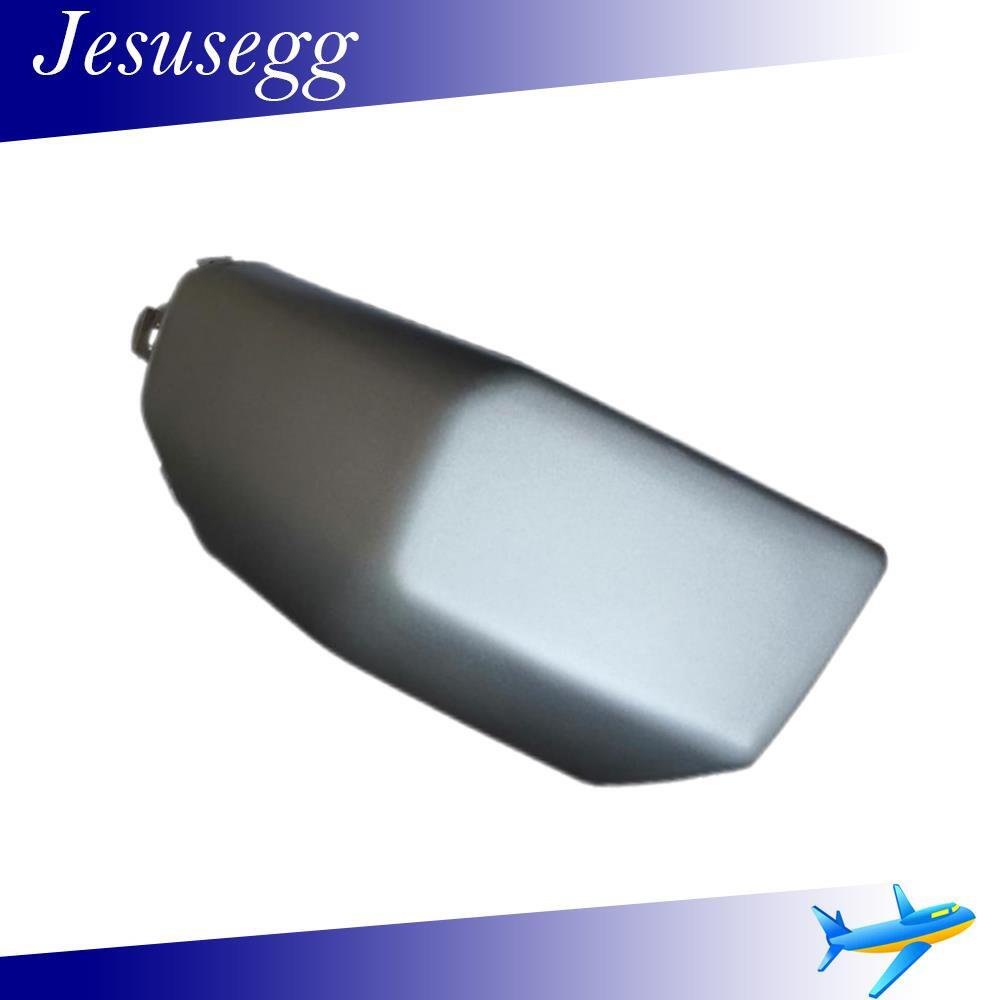 ya 27 6.18 Left Side Front Bumper End Cap Pad Cover for FJ Cruiser 2007-2014 Silver Plastic