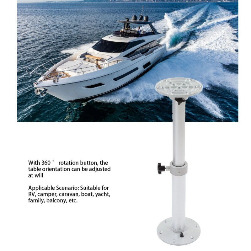 ya 26 RV Table Stand Table Legs Adjustable 360¡« Swivel for RV Campervans Boats Yachts