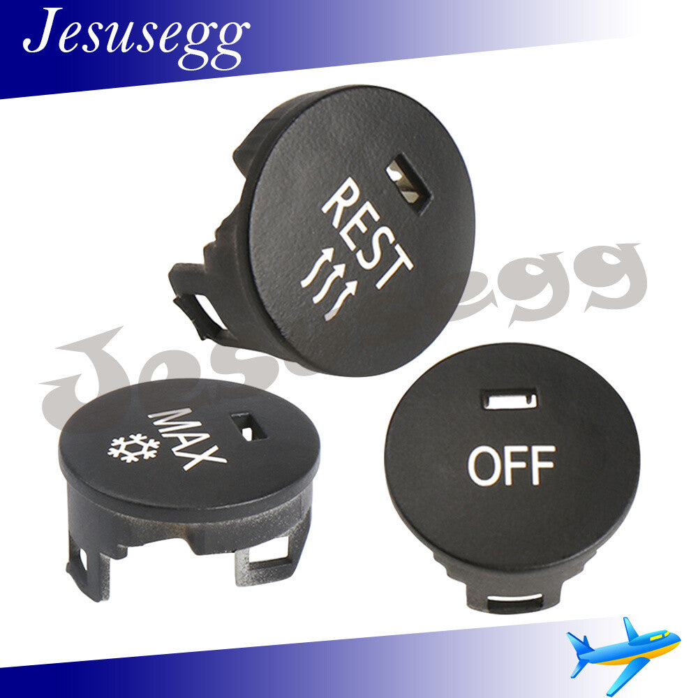 ya 13 1 Set for BMW E60 E61 E63 E64 5 6 Series M5 M6 Front A/C Speed Switch Button Cap