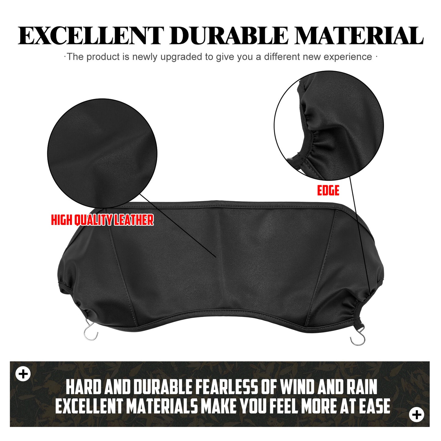 ya 7 6.11 Black Fuel Tank Bra Protector Shield for Harley Electra Road Trike Glide 97-2022