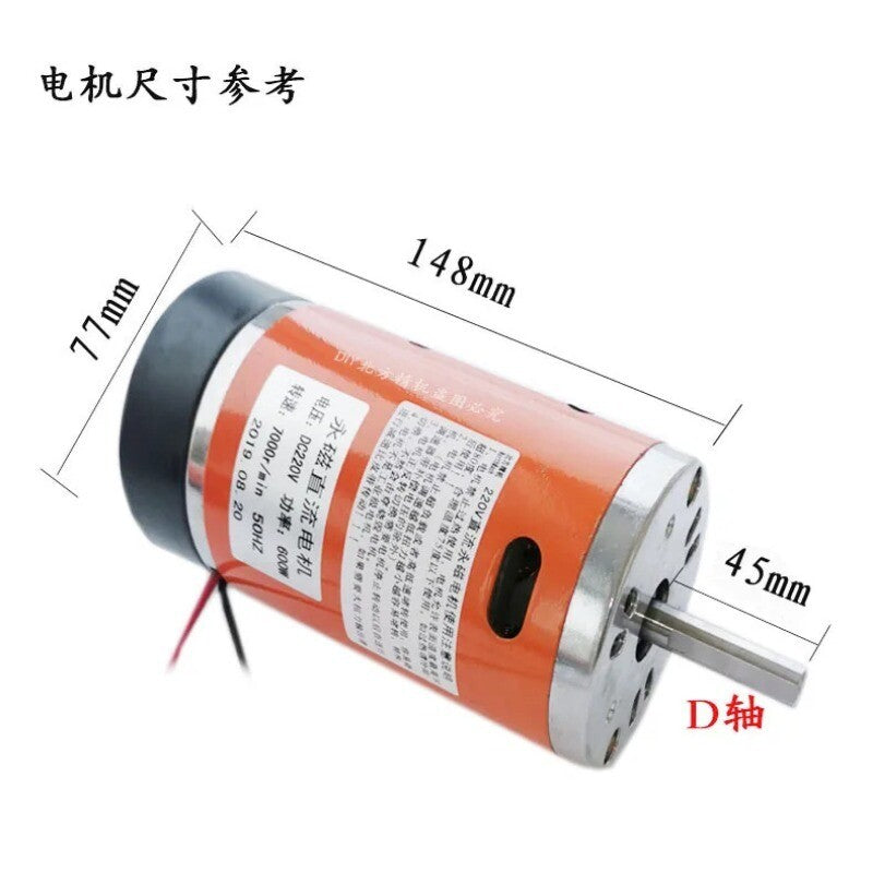 200V600W High Speed Double Ball Bearing with Fan/belt Conveyor/motor Bead