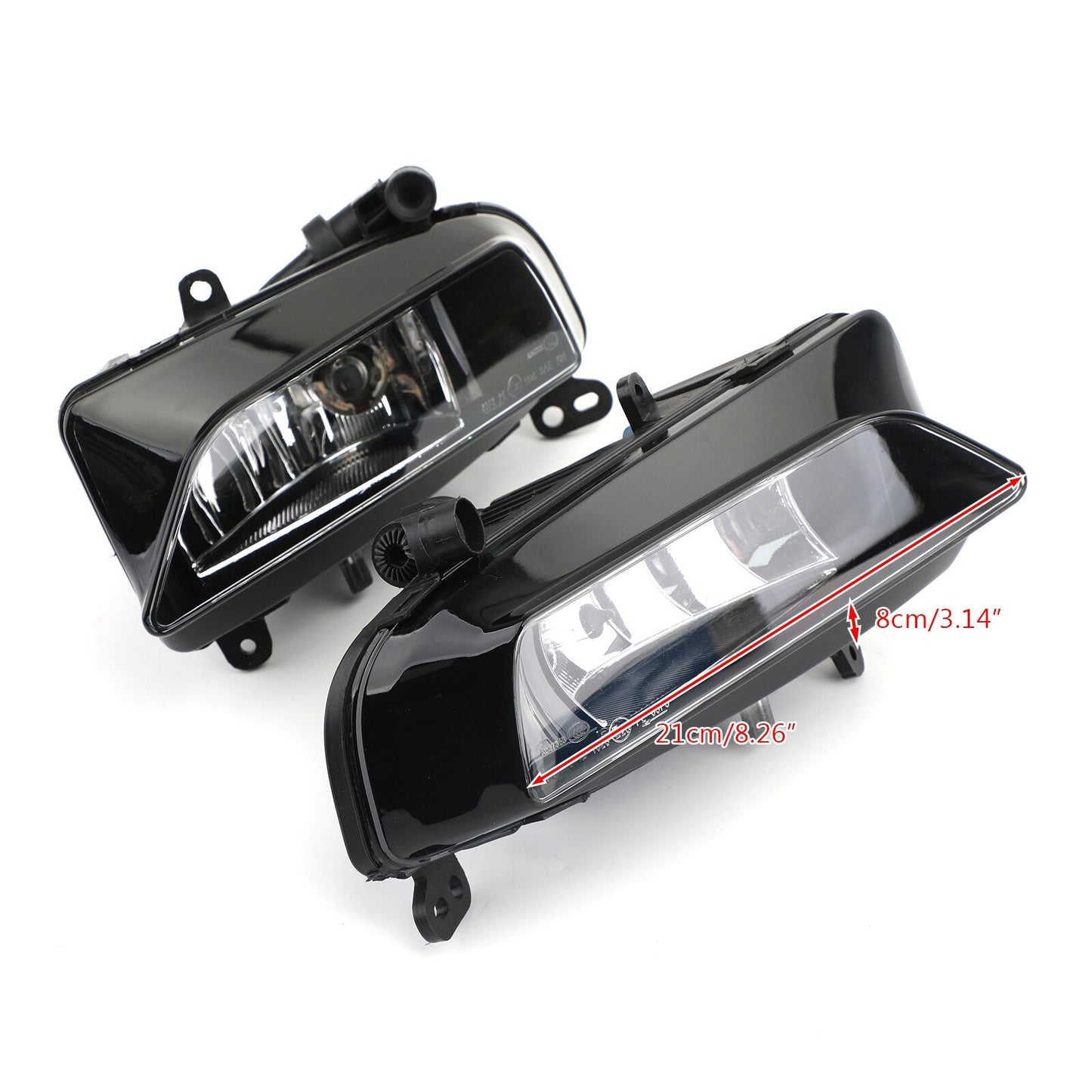 ya 1 8.5.3 Pair Front Light Halogen Fog Lamp Fit for AUDI S5 2013 2014 2015 2016 A5-S Line U1
