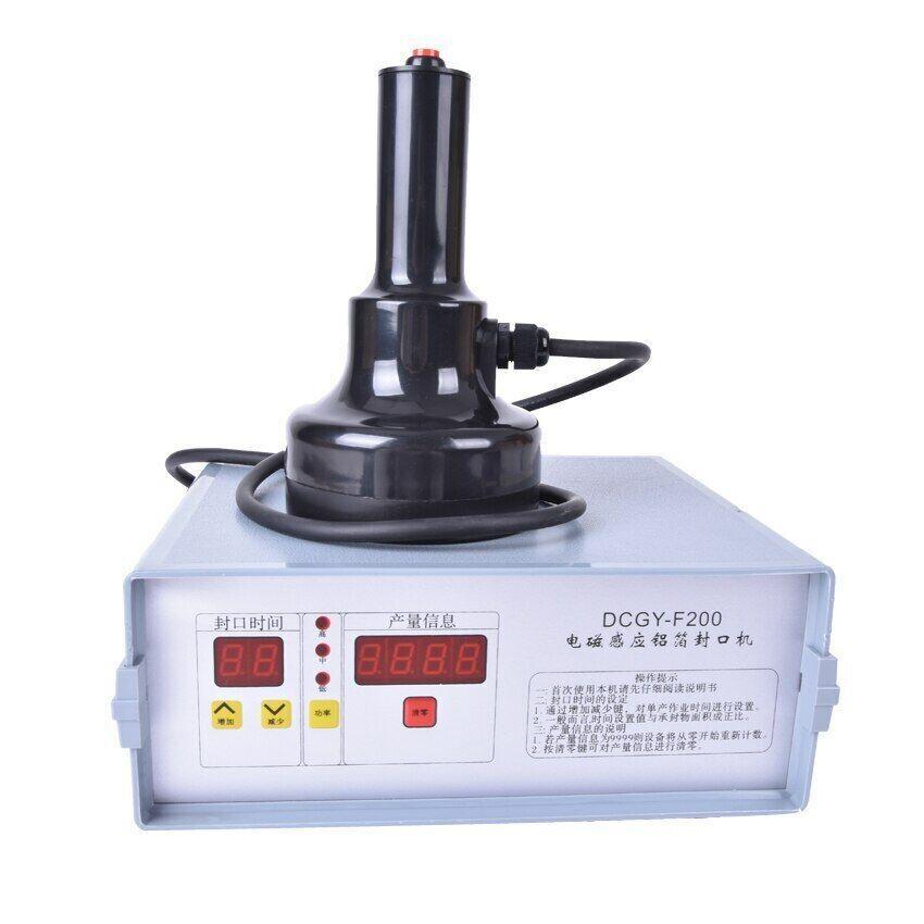 New DCGY-F200 induction sealing machine aluminum foil capper Honey Packaging