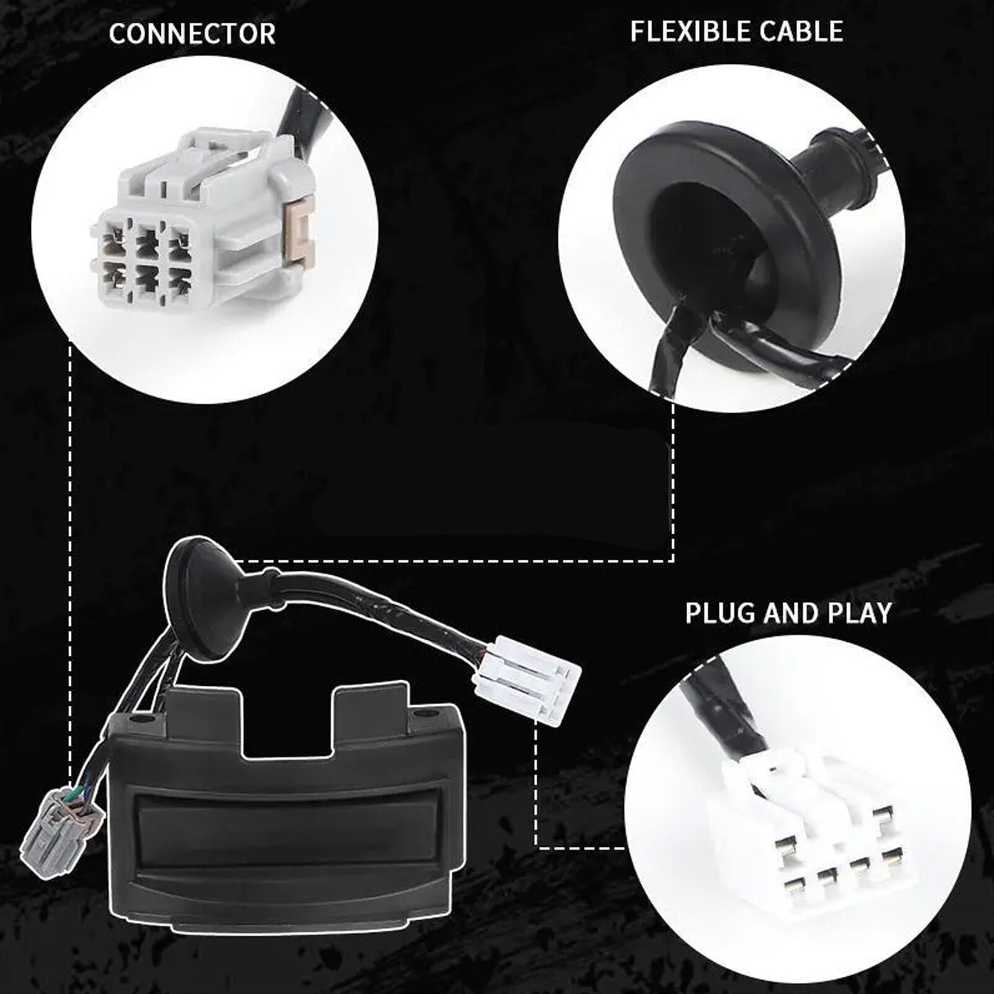 ya 5 8.7 Trunk Latch Tailgate Door Handle Switch for Hyundai for Veloster 2012 - 2017