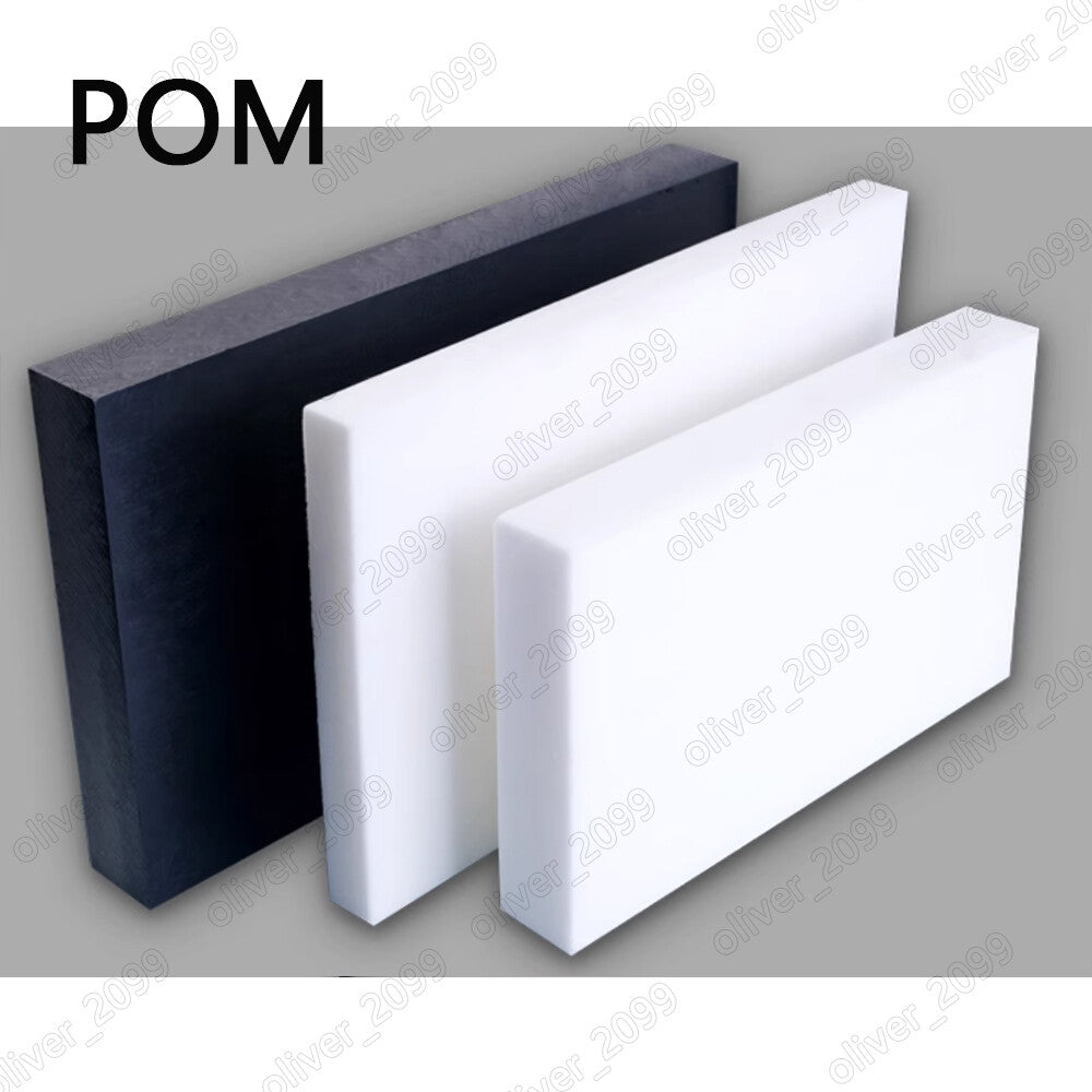 White / Black Polyoxymethylene POM Plastic Flat Anti static Plate Board Sheet