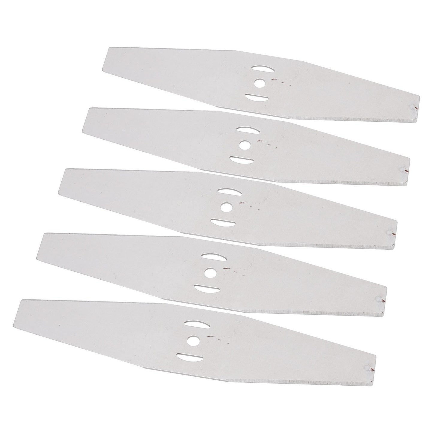 ya 17 5pcs Grass Trimmer Replacement Blades Steel Electric Mower Head Blades