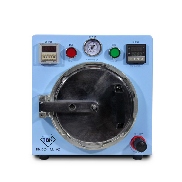 Mini High Pressure Autoclave OCA Adhesive Sticker LCD Bubble Remove Machine T