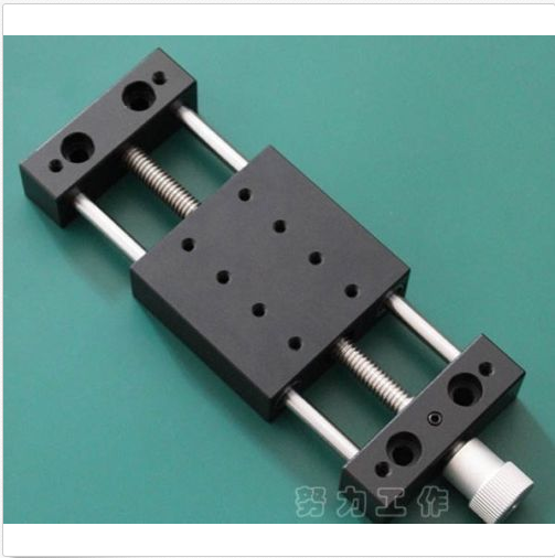 60*60mm Travel 60mm//100mm Stage Sliding Table Manual Moving Platform X-Axis
