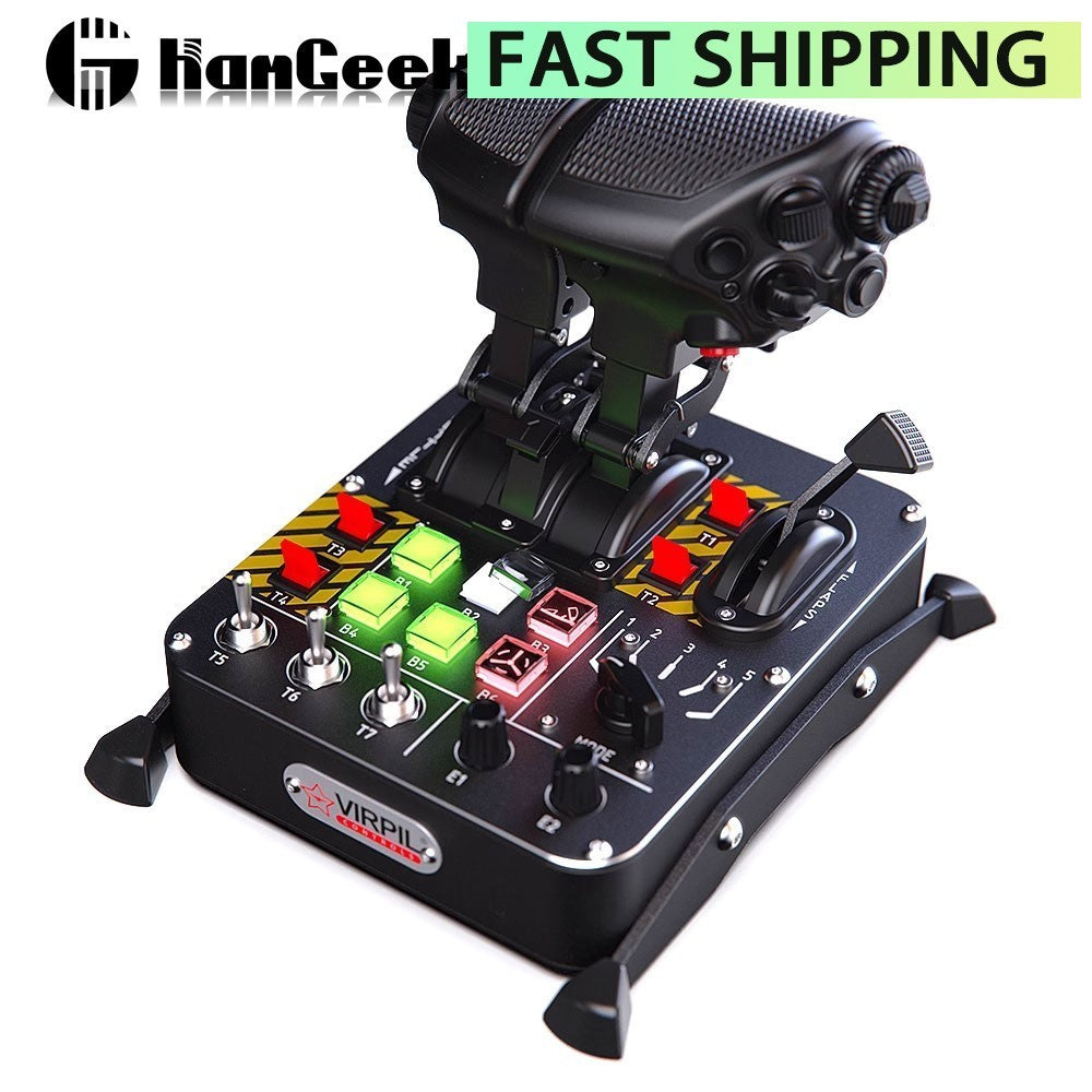 ya 2 6.26.2 VPC MongoosT-50CM3 Flight Game Simulation Throttle Finger-lift Detent System