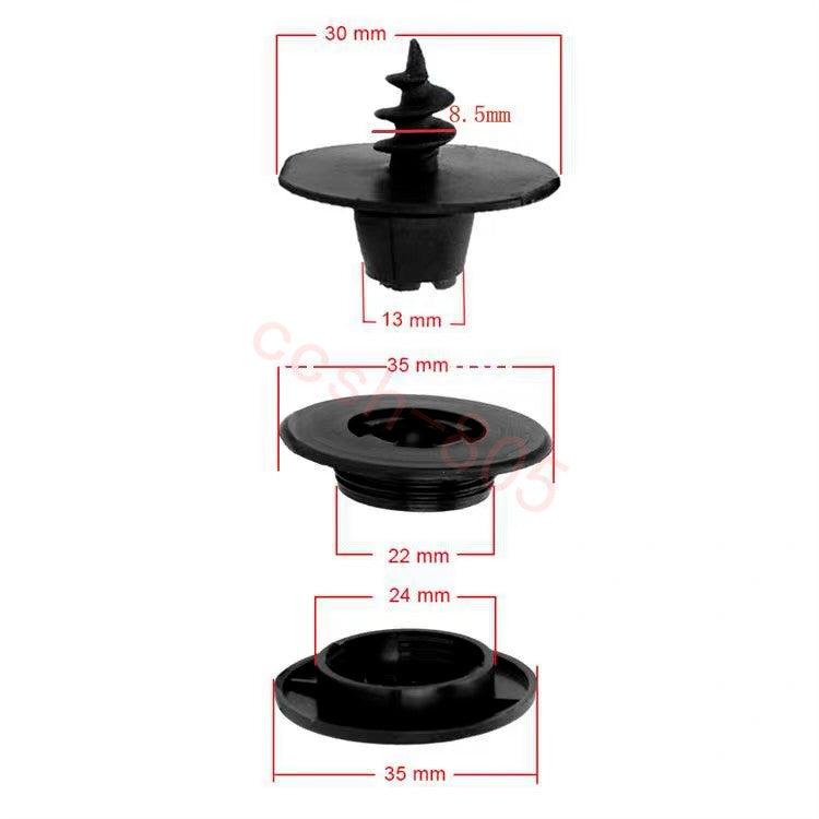ya 5 8.7 2 Sets Universal Car Floor Mat Carpet Clips Fixing Grips Floor Holder