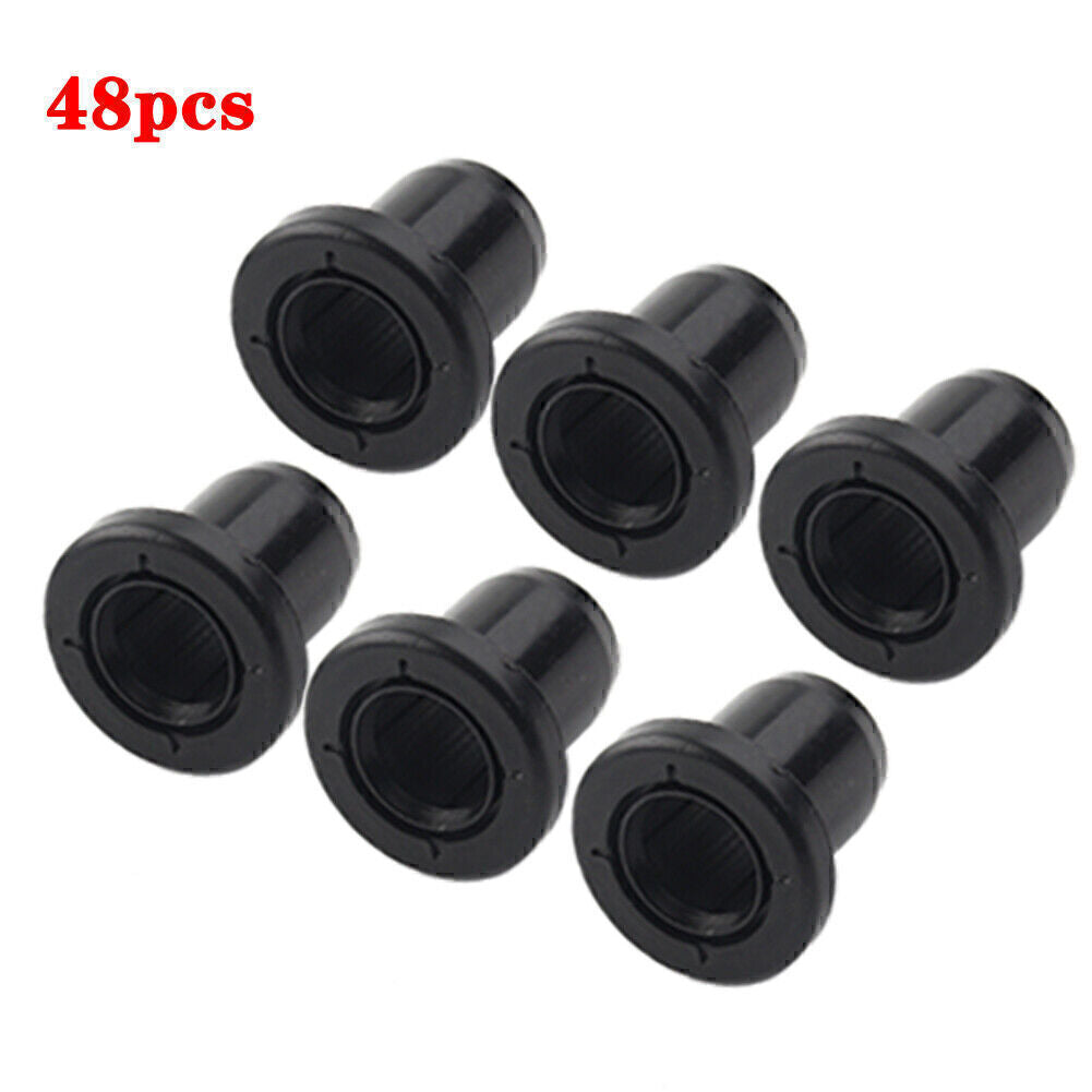 ya 5 8.7 48 Pack A-Arm Bushing Kit Fit for Polaris 5439874 5436832 RZR XP 900 Front & Rear