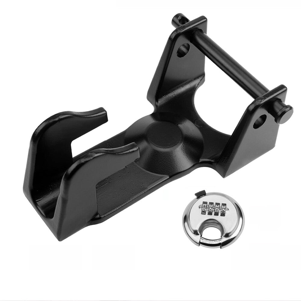 ya 5 8.7 Gooseneck Trailer Lock W/Combination Lock for RVs Livestock Haulers Trailers