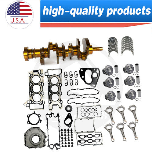 ya 9 6.5.3 Engine Gasket Kit-Crankshaft -Conrod AJ126 Fits for Jaguar for Land Rover 3.0L V6 Engine