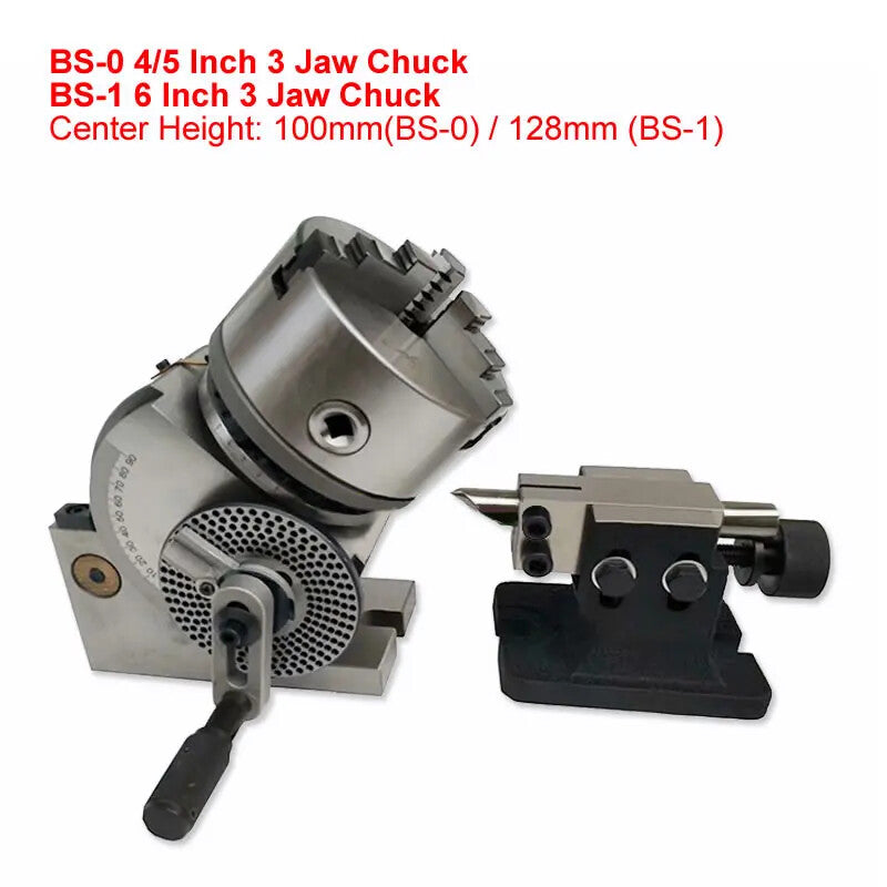 Universal Indexing Head CNC Rotary Shaft CNC Tail Seat CNC Router Turnta